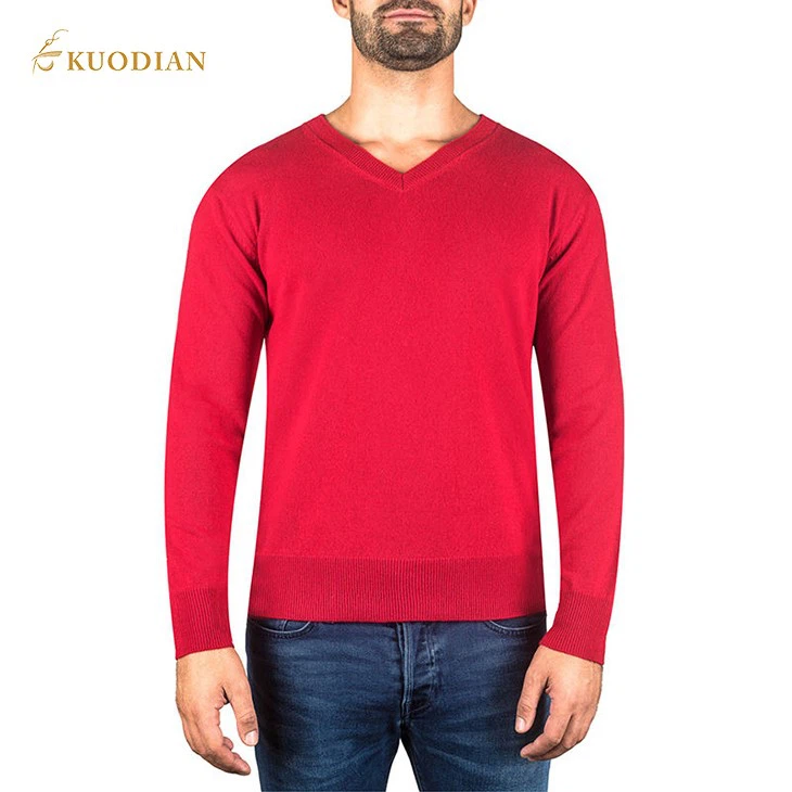 Bulk Men's Pullover Cashmere V-Neck Sweater Bulk Men's Pullover Cashmere V-Neck Sweater