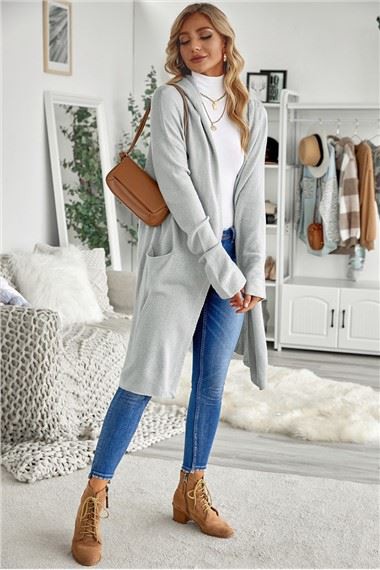 Women's Long Cadigan Sweater